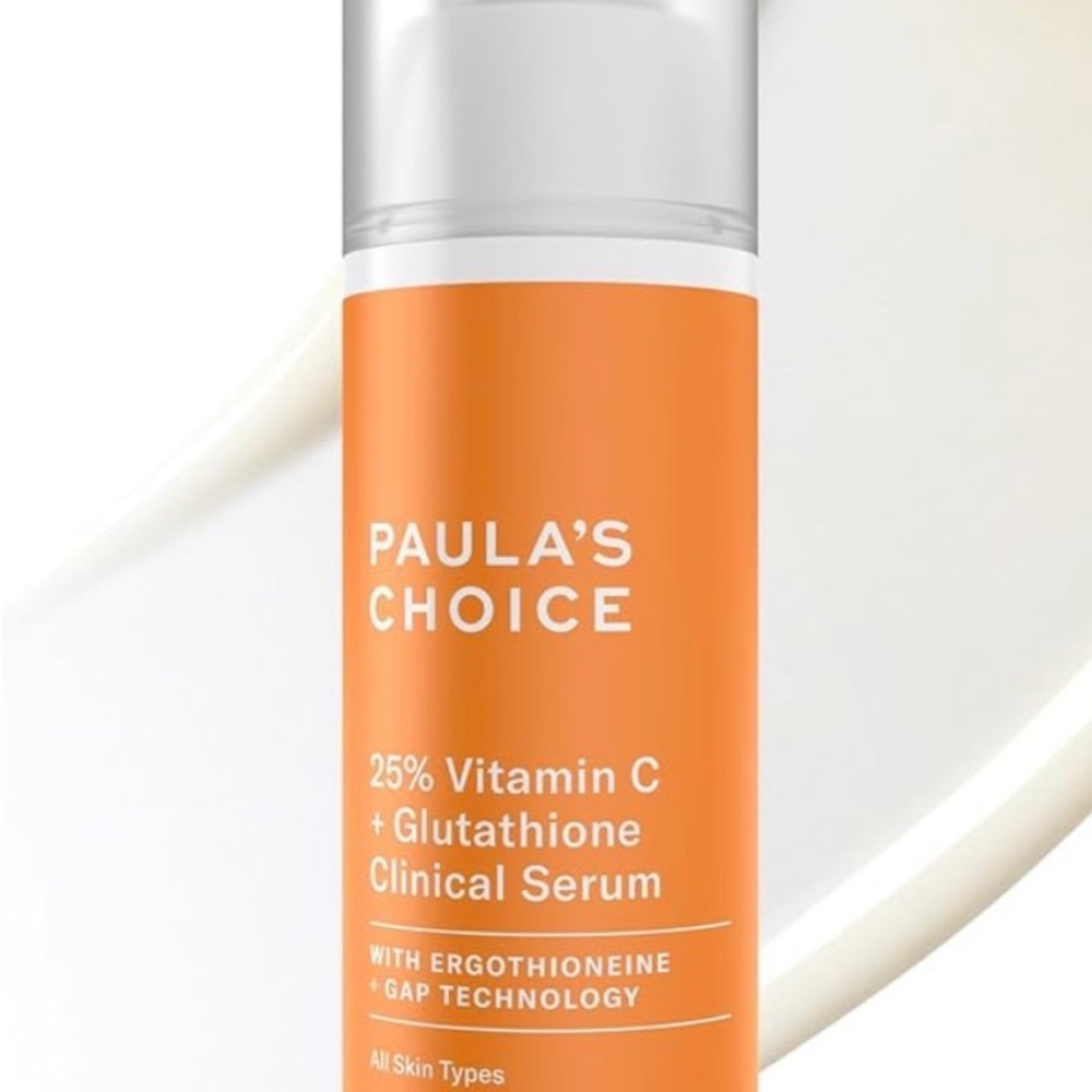 Paula's Choice Vitamin C + Glutathione Clinical Serum - Orange Bottle